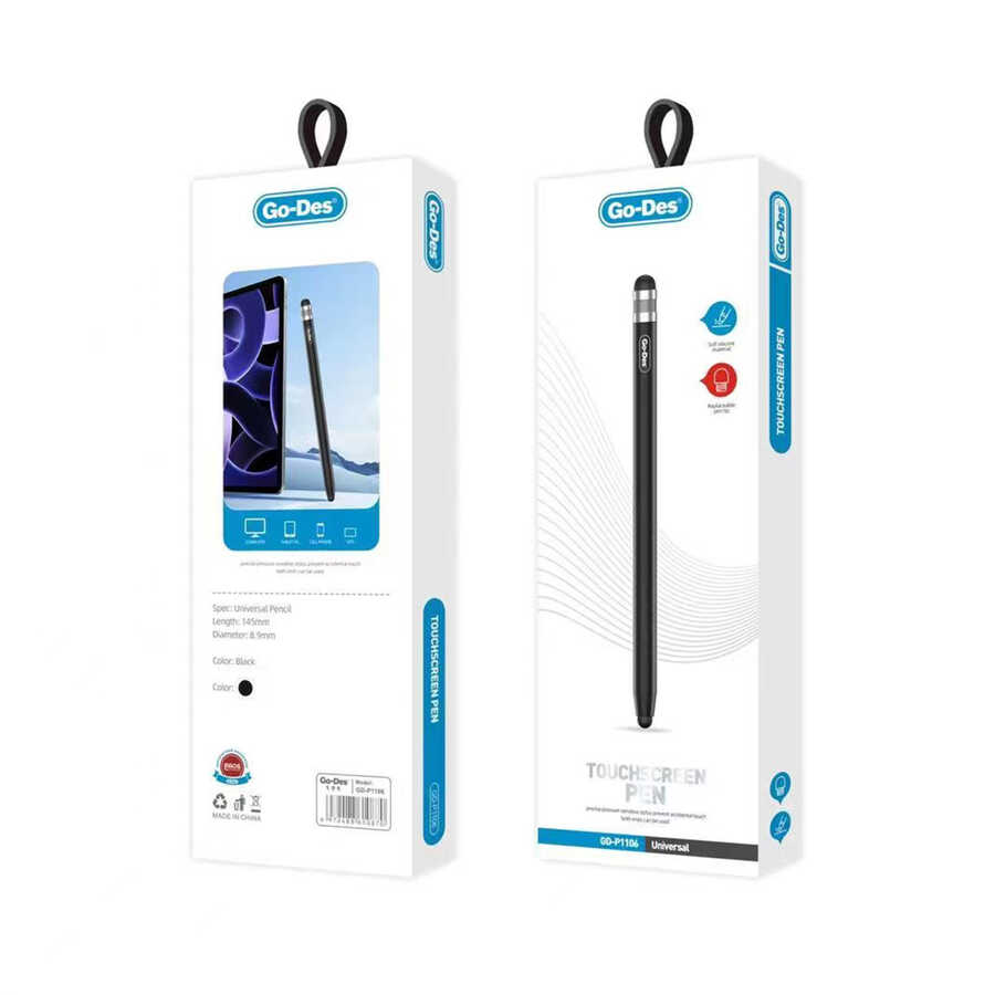 Go Des GD-P1106 Üniversal Telefon ve Tablet Dokunmatik Kalem - 1