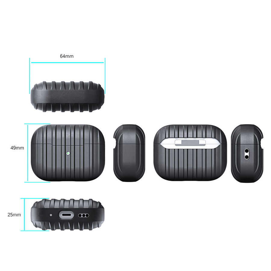 Apple Airpods Pro 2 Uyumlu Zore Airbag 30 Kılıf - 2