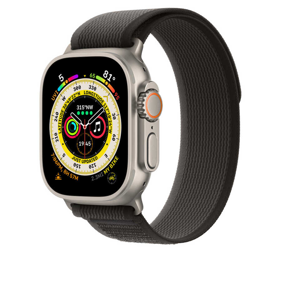 Apple Watch 40mm Uyumlu Wiwu Trail Loop Naylon Örgü İşlemeli Hasır Kordon Strap Kayış - 4