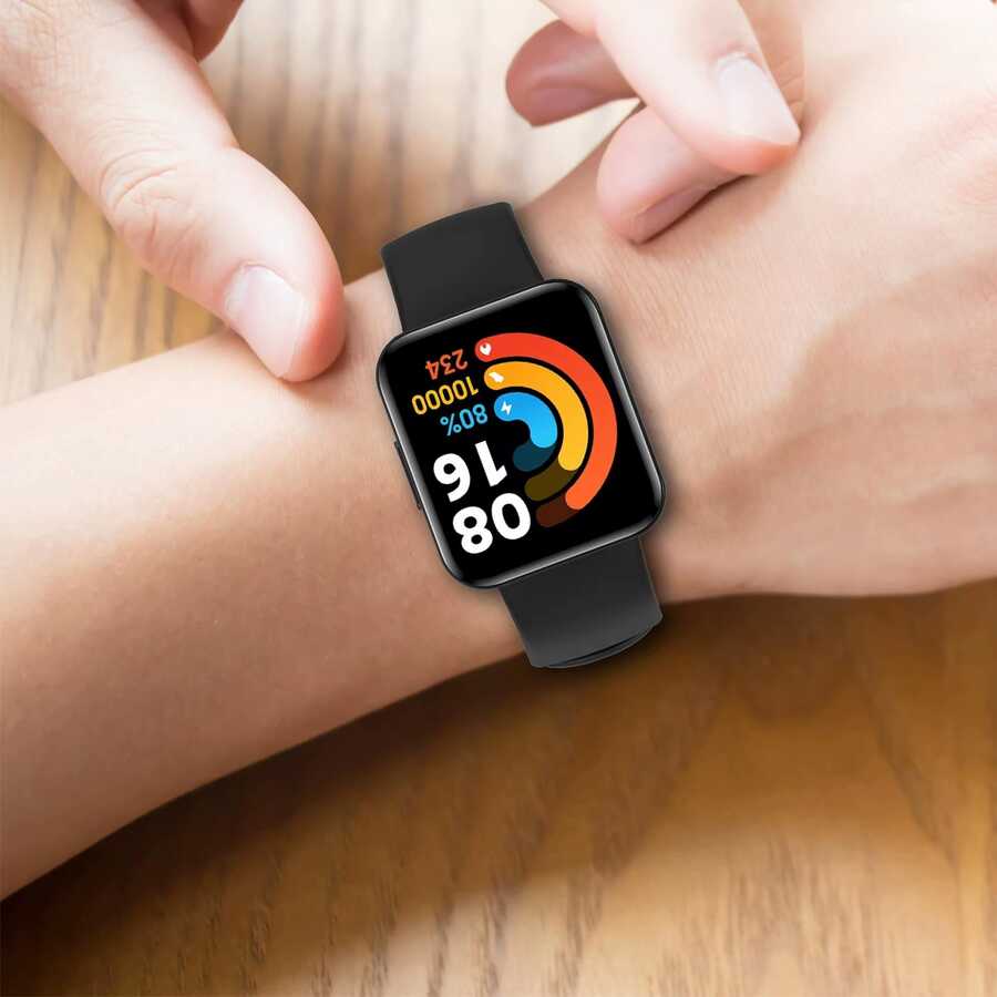Xiaomi Redmi Watch 2 Lite Uyumlu Zore Klasik Kordon - 2