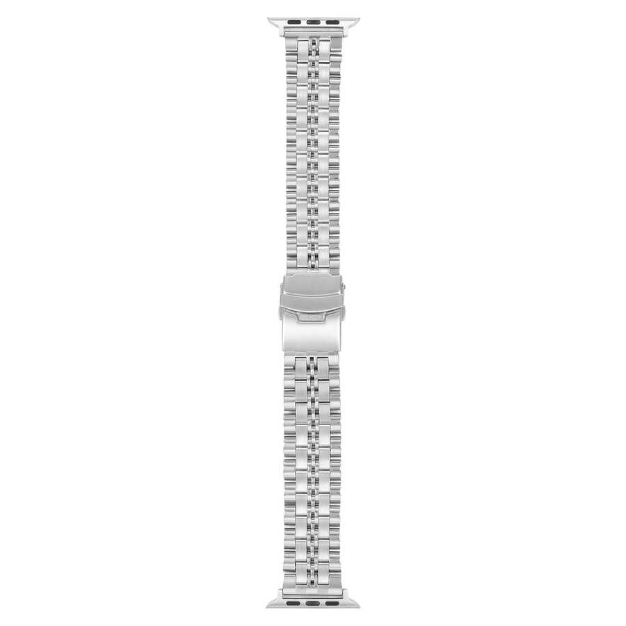 ​​​Apple Watch 44mm Uyumlu KRD-54 Metal Kordon - 11