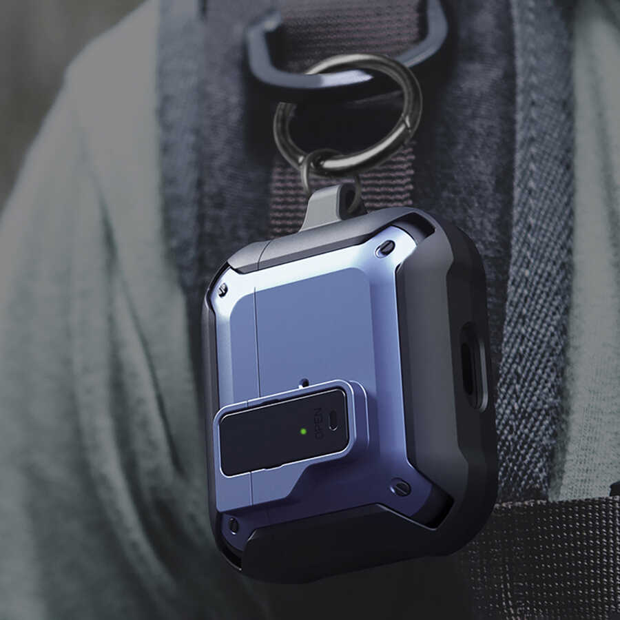 Apple Airpods Pro Uyumlu Kılıf Wiwu Mecha Kılıf - 5