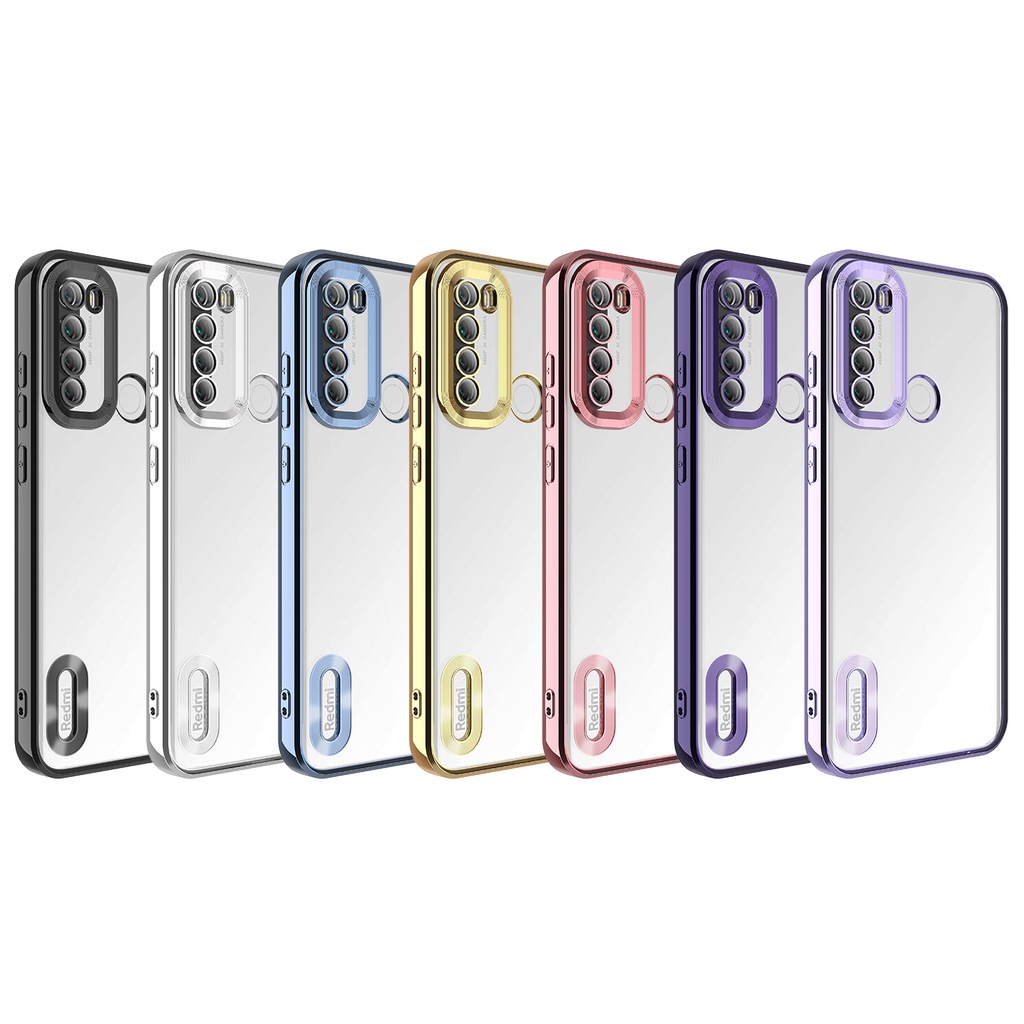 Xiaomi Redmi Note 8 Uyumlu Kılıf Kamera Korumalı Logo Gösteren Zore Omega Kapak - 1