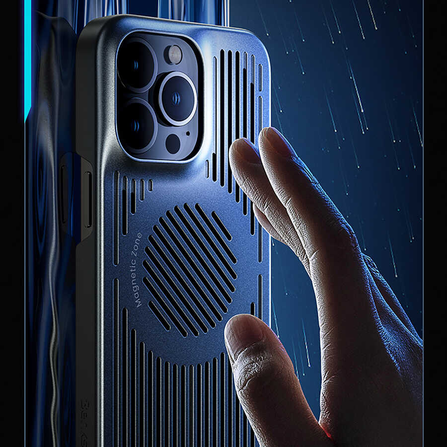 Apple iPhone 13 Pro Uyumlu Kılıf Benks Bizzard Soğutucu Özellikli Oyuncu Telefon Kılıfı - 9