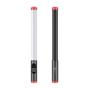 Jmary FM-128RGB OLED Ekran Göstergeli RGB Led Işıklı Su Geçirmez Aydınlatma Çubuğu - 1