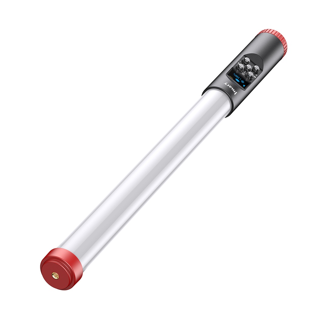 Jmary FM-128RGB OLED Ekran Göstergeli RGB Led Işıklı Su Geçirmez Aydınlatma Çubuğu - 5