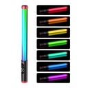 Jmary FM-128RGB OLED Ekran Göstergeli RGB Led Işıklı Su Geçirmez Aydınlatma Çubuğu - 9