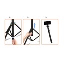 Jmary MT-39 5 Kademeli 153cm Fonksiyonel 2 in 1 Monopod 360 Derece Dönebilen Başlıklı Tripod - 2