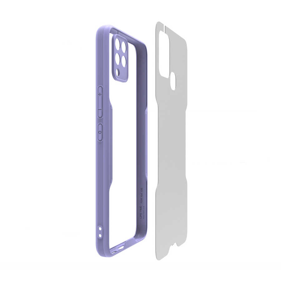 Infinix Hot 10T Uyumlu Kılıf Zore Parfe Kapak - 2