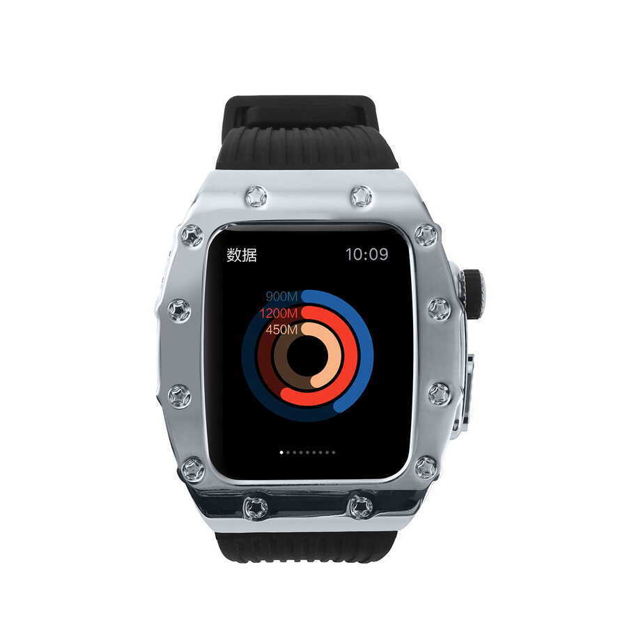 ​​​Apple Watch 7 45mm Uyumlu KRD-65 Kordon - 7