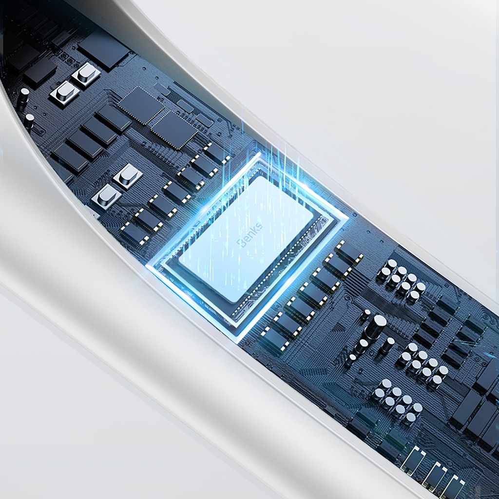 Benks Magnetik Wireless Şarj Özellikli Palm Rejection Kapasitif Dokunmatik Çizim Kalemi - 3