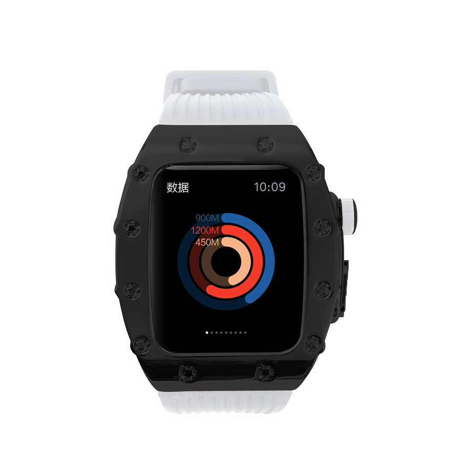 ​​​Apple Watch 44mm Uyumlu KRD-65 Kordon - 4
