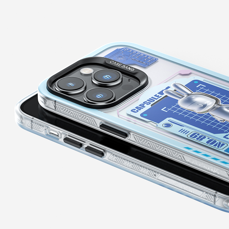 Apple iPhone 14 Pro Uyumlu Kılıf Magsafe Şarj Özellikli Benks Casebang Rabbit Kapak - 5