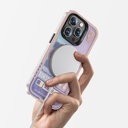 Apple iPhone 14 Pro Uyumlu Kılıf Magsafe Şarj Özellikli Benks Casebang Rabbit Kapak - 6