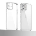 Apple iPhone 12 Uyumlu Kılıf Kamera Korumalı Taşlı Zore Mina Kapak - 3