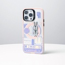 Apple iPhone 14 Pro Uyumlu Kılıf Magsafe Şarj Özellikli Benks Casebang Rabbit Kapak - 10