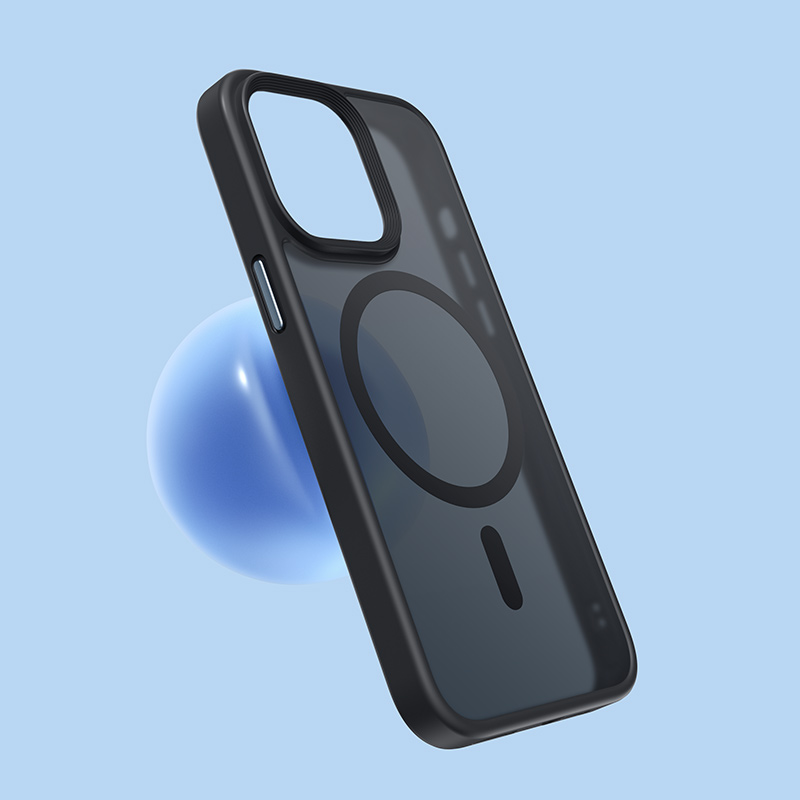 Apple iPhone 14 Pro Uyumlu Kılıf Magsafe Şarj Özellikli Benks Mist Hybrid Kapak - 10