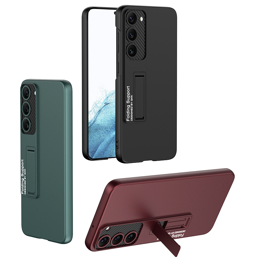 Samsung Galaxy S23 Uyumlu Kılıf Zore Standlı Ays Kapak - 1