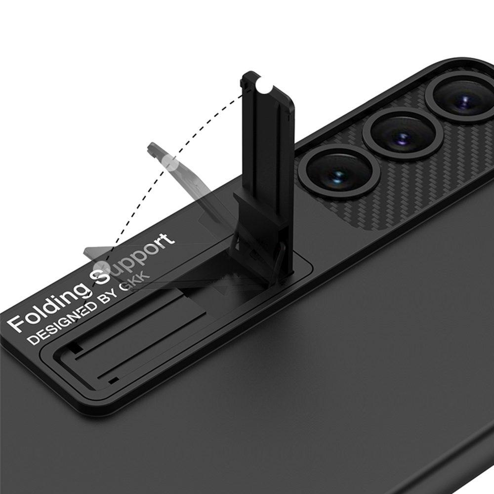 Samsung Galaxy S23 Uyumlu Kılıf Zore Standlı Ays Kapak - 3