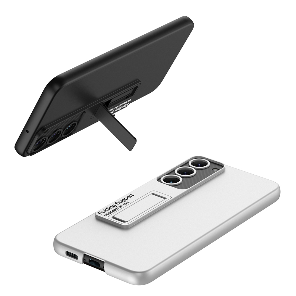 Samsung Galaxy S23 Uyumlu Kılıf Zore Standlı Ays Kapak - 8