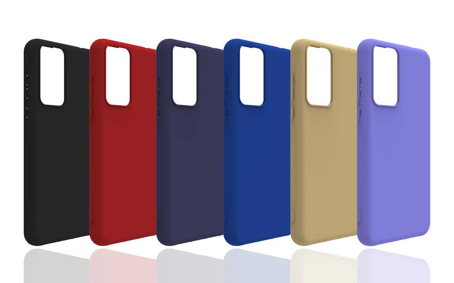 Xiaomi Mi 12T Pro Uyumlu Kılıf Zore Biye Silikon - 1