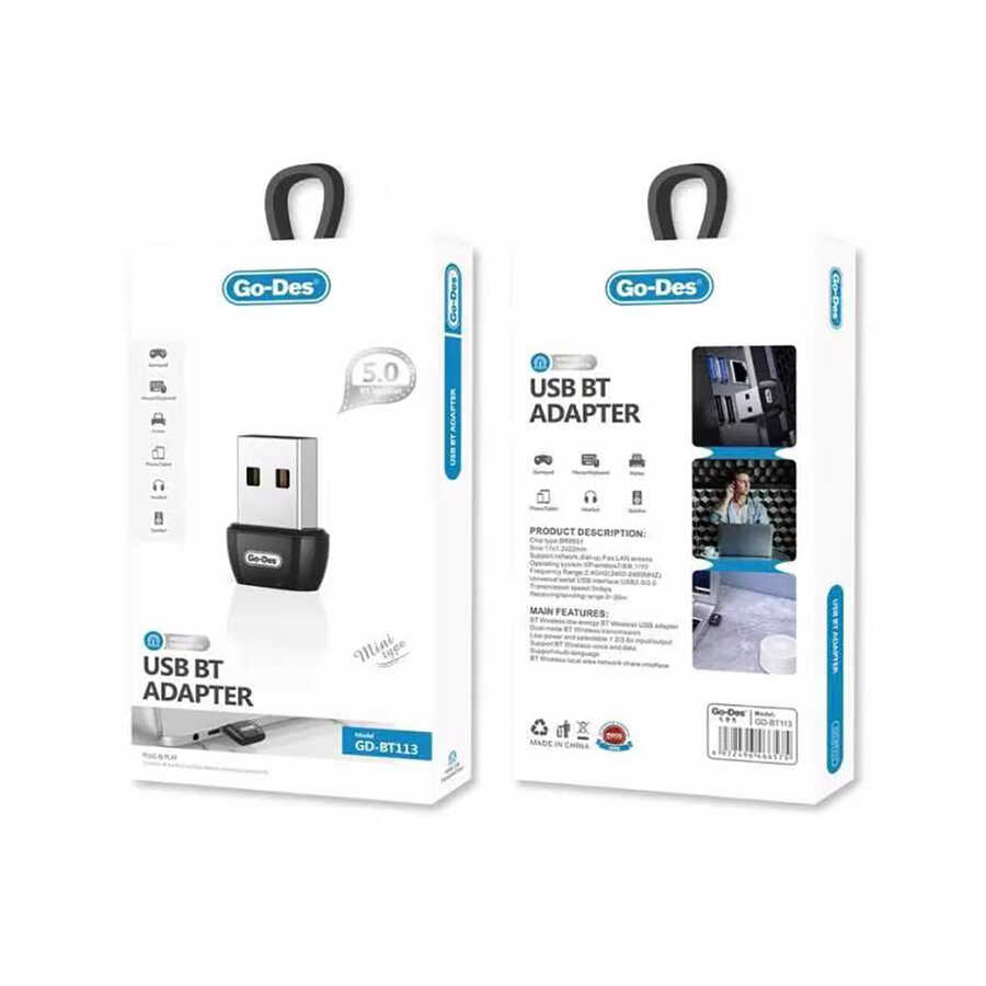 Go Des GD-BT113 USB Bluetooth Adaptör - 7