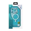 Apple iPhone 14 Pro Uyumlu Kılıf Magsafe Şarj Özellikli Cam Yüzey Ekran Koruyuculu Benks Electroplated Kapak - 6