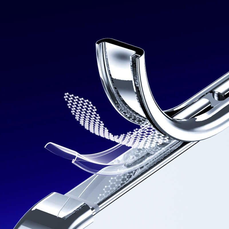 Apple iPhone 14 Pro Max Uyumlu Kılıf Magsafe Şarj Özellikli Cam Yüzey Ekran Koruyuculu Benks Electroplated Kapak - 2