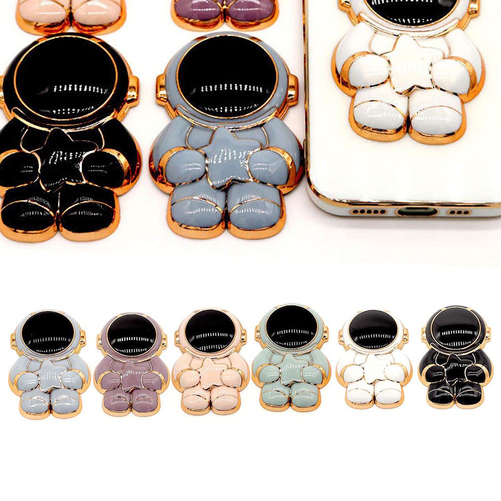 Zore Space Yıldızlı Astronot Figürlü Cep Telefonu Standı - 5