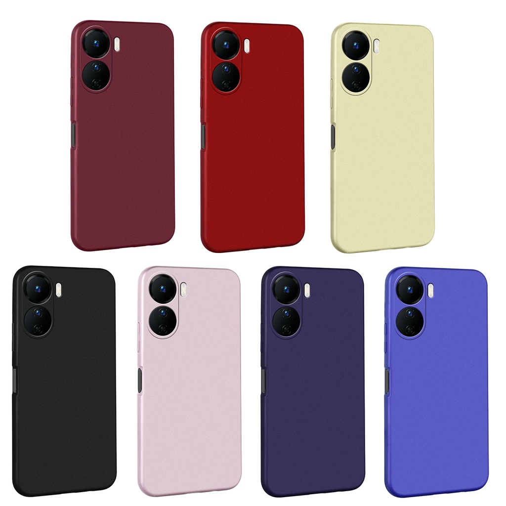 Vivo Y16 Uyumlu Kılıf Zore Premier Silikon Kapak - 1