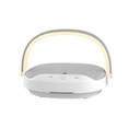Wiwu Y1 Gece Lambalı Ve Kablosuz Şarj Standlı Bluetooth Speaker Hoparlör - 1