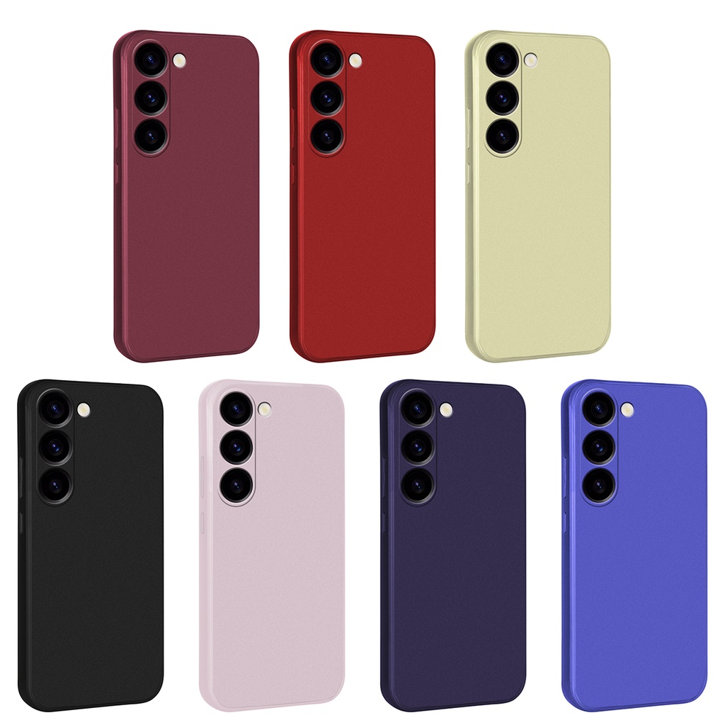 Samsung Galaxy S23 Uyumlu Kılıf Zore Premier Silikon Kapak - 1