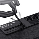 Samsung Galaxy S22 Ultra Uyumlu Kılıf Zore Kıpta Standlı Kapak - 4