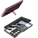 Samsung Galaxy S23 Ultra Uyumlu Kılıf Kamera Korumalı Şeffaf Tasarımlı Zore Lego Standlı Kapak - 6