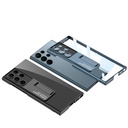 Samsung Galaxy S23 Ultra Uyumlu Kılıf Kamera Korumalı Şeffaf Tasarımlı Zore Lego Standlı Kapak - 8