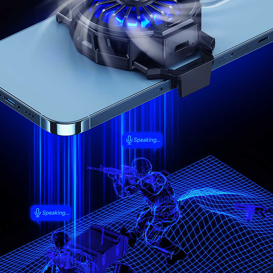 Benks SR07 Fırtına Telefon Soğutucu Fan - 1