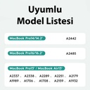 Apple Macbook 13' Pro Touch Bar A1706 Uyumlu Benks AR (Anti Reflective) Yansıma Önleyici Ekran Koruyucu - 6