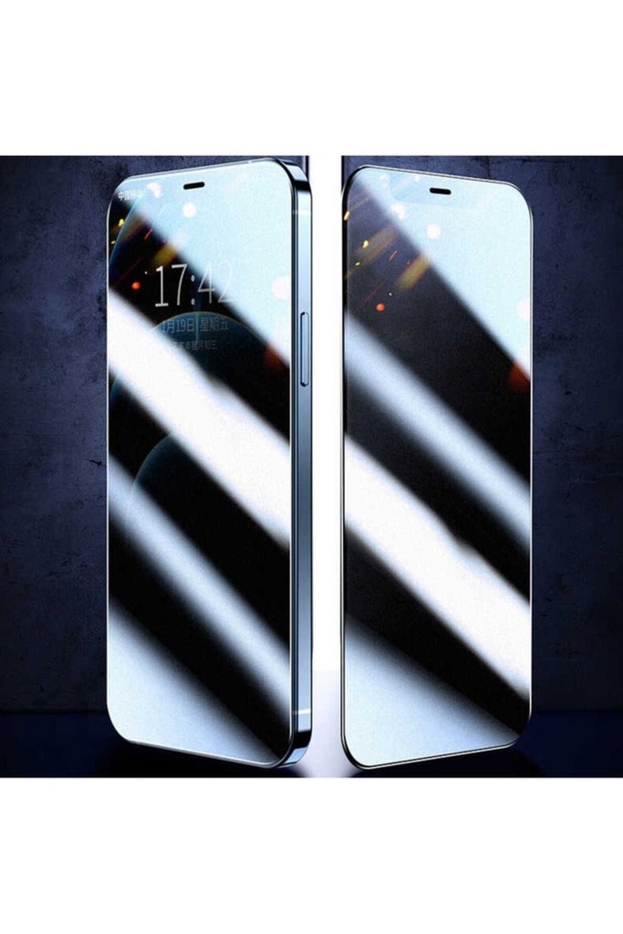 Apple iPhone 11 Pro Max Uyumlu Zore Rika Premium Privacy Temperli Cam Ekran Koruyucu
