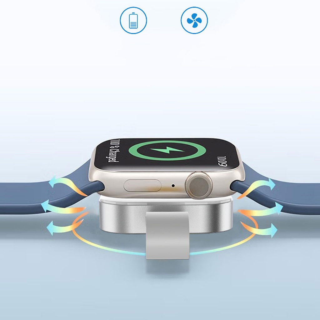 Wiwu M16 Pro Akıllı Saat Mini Wireless Magnetik Şarj Aleti 2.5W - 4