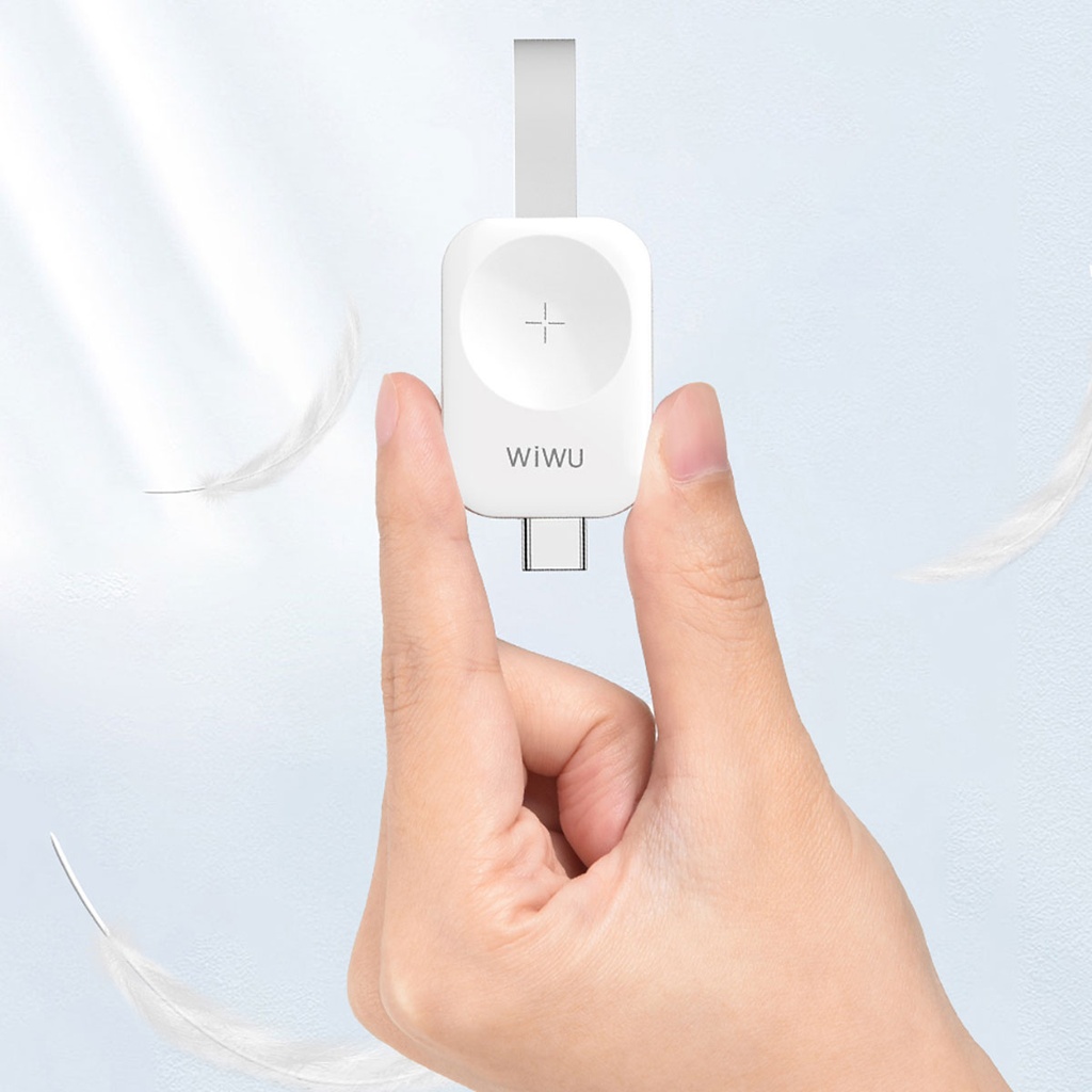 Wiwu M16 Pro Akıllı Saat Mini Wireless Magnetik Şarj Aleti 2.5W - 6