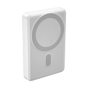 Wiwu PP01 PowerPod Taşınabilir Wireless Şarj ve PD Hızlı Şarj Özellikli Powerbank 20W 10000mAh - 1