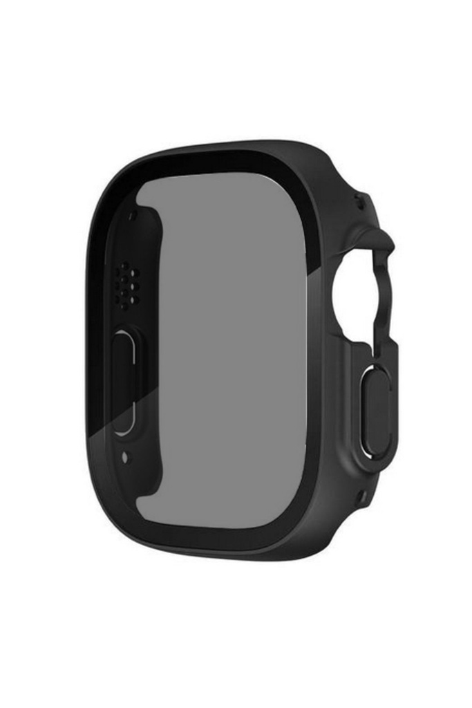 Apple Watch Ultra 49mm Uyumlu Sert PC Kasa ve Privacy Ekran Koruyucu Zore Watch Gard 23