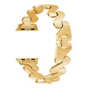 ​​​Apple Watch 7 45mm Uyumlu Kordon KRD-80 Metal Strap Kayış - 9