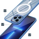 Apple iPhone 13 Pro Max Uyumlu Kılıf Wireless Şarj Özellikli Zore Krom Magsafe Silikon Kapak - 3