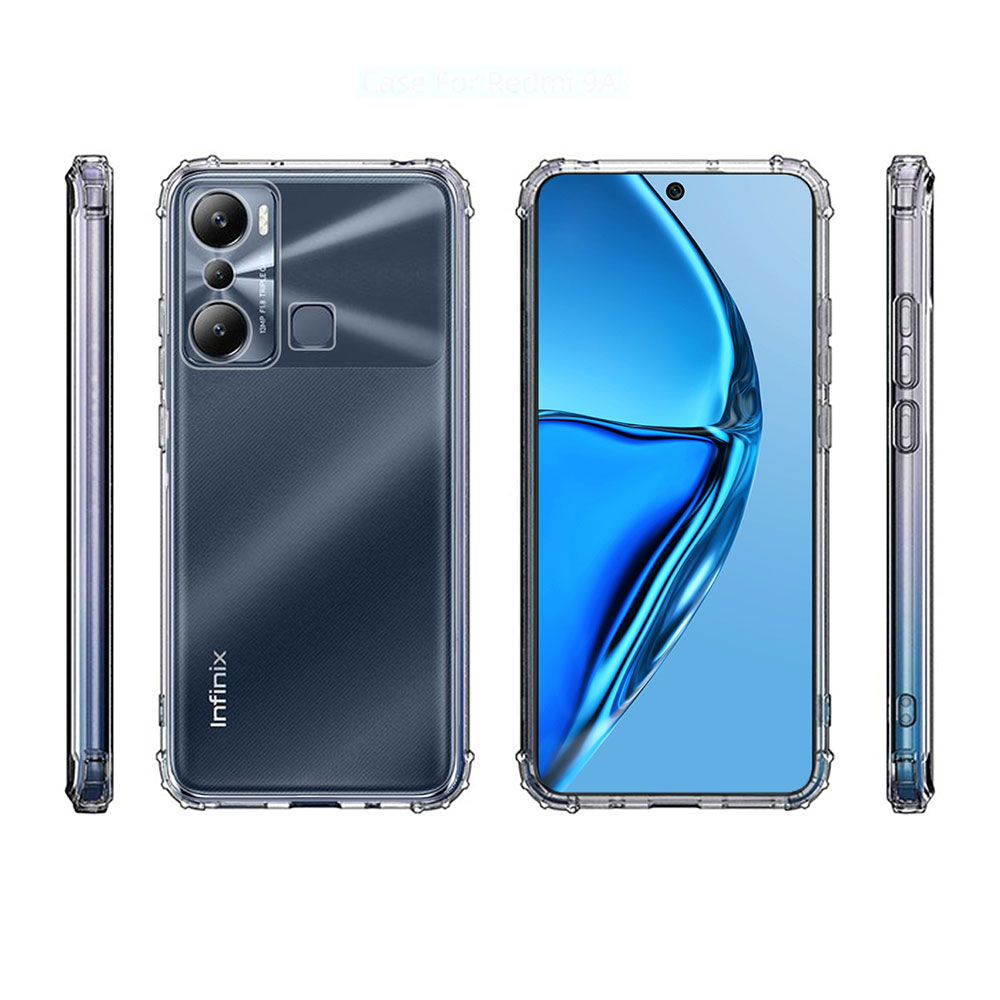 Infinix Hot 20i Uyumlu Kılıf Zore 2mm Anti Shock Silikon - 1