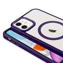 Apple iPhone 11 Uyumlu Kılıf Wireless Şarj Özellikli Zore Krom Magsafe Silikon Kapak - 2