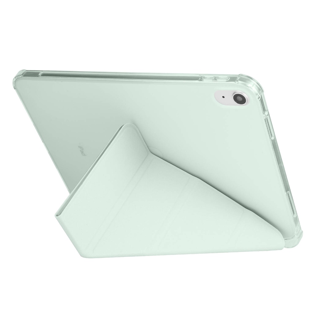 Megafox Teknoloji Apple iPad 10.9 2022(10.Nesil) Uyumlu Tablet Kılıf Tri Folding Kalem Bölmeli Kılıf - 9
