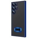 Samsung Galaxy S23 Ultra Uyumlu Kılıf Kamera Korumalı Logo Gösteren Omega Kapak - 2