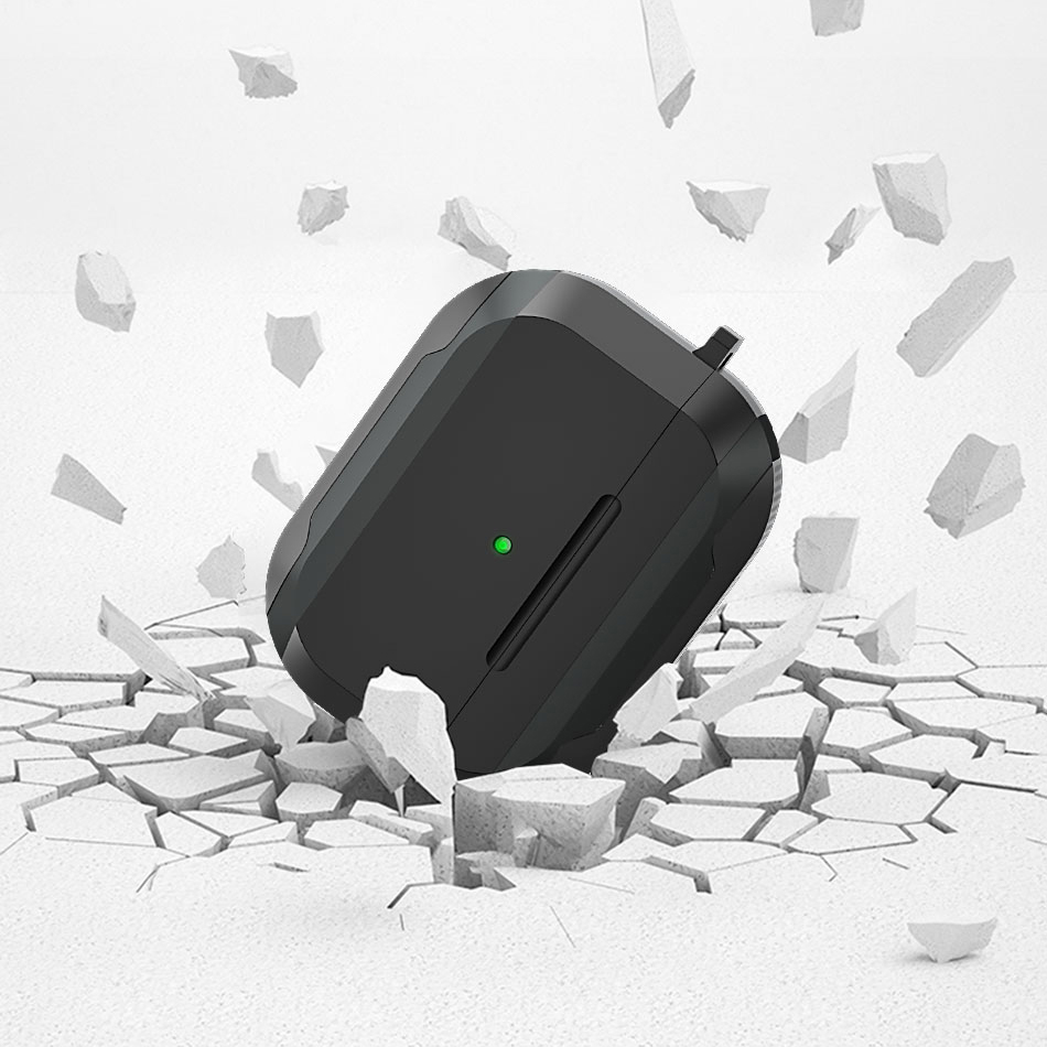 Apple Airpods 3. Nesil Uyumlu Kılıf Wiwu JD-102 Defender Anti Shock Koruyucu Kılıf - 8