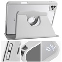 Apple iPad Air 10.9 2022 Uyumlu (5.Nesil) Kılıf Zore Termik Kalem Bölmeli Dönebilen Standlı Kılıf - 4